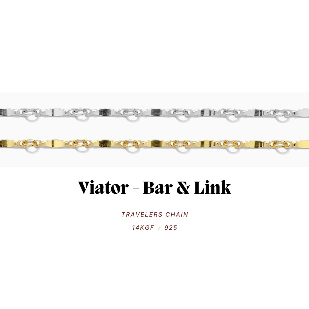 Dapped Bar Link – Chain by Foot
