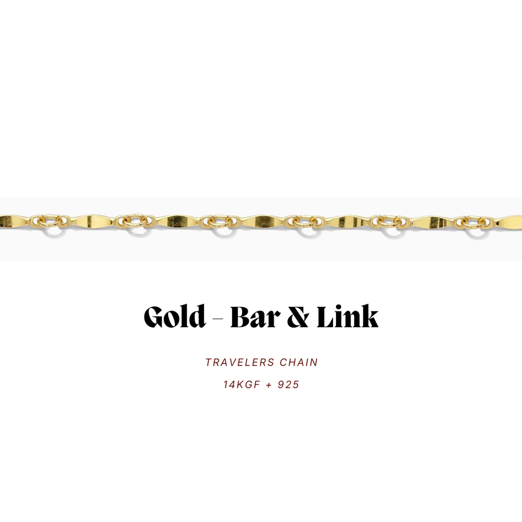 Dapped Bar Link – Chain by Foot
