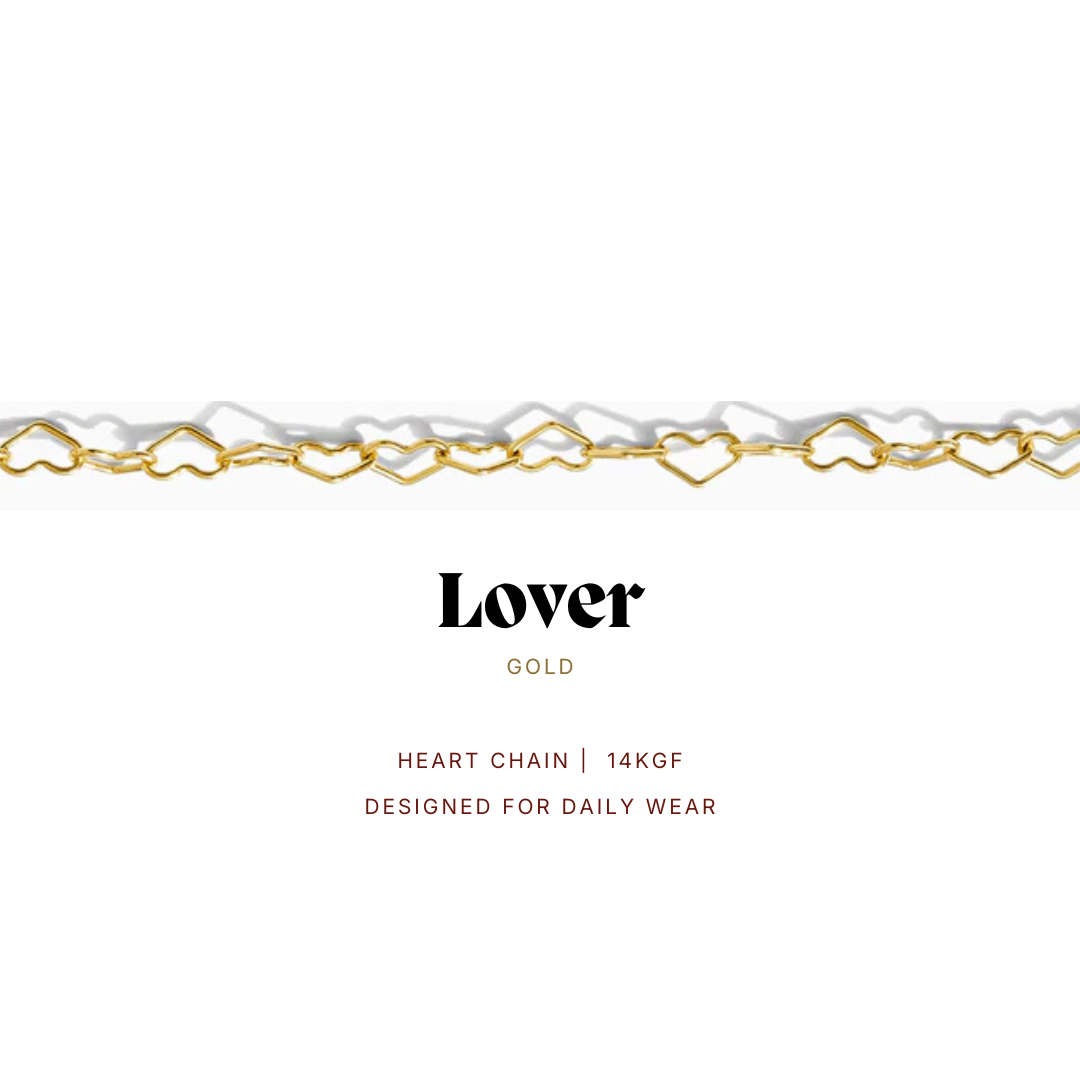 Lover Chain - Hearts by the Foot