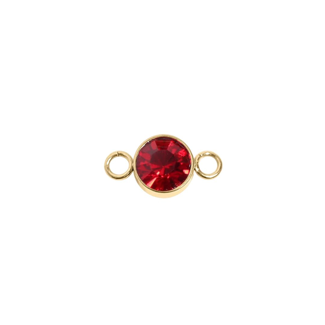 Birthstone Charm – 3mm Bezel Set