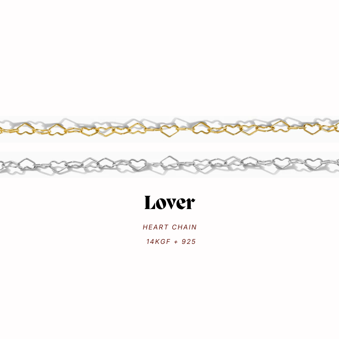 Lover Chain - Hearts by the Foot