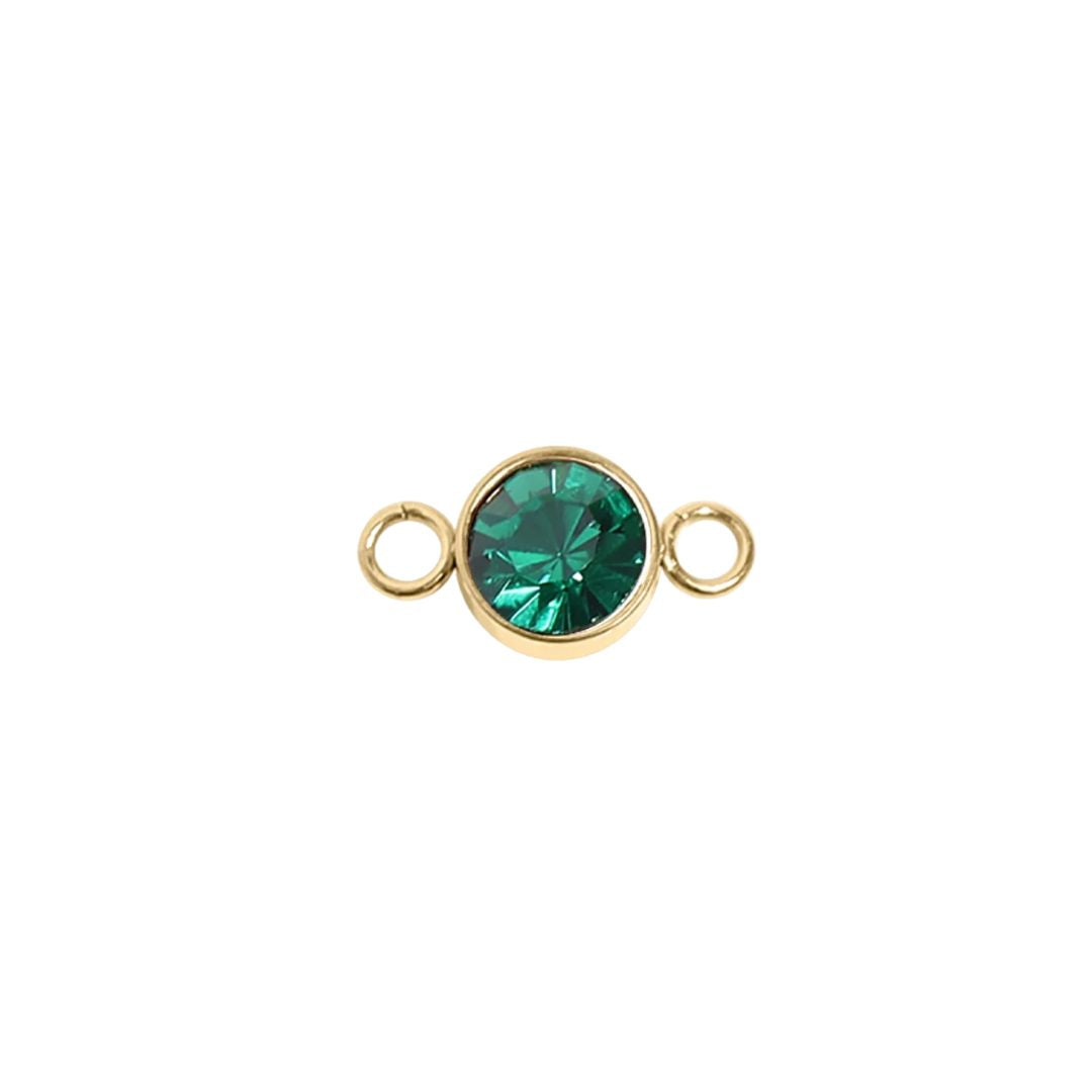 Birthstone Charm – 3mm Bezel Set