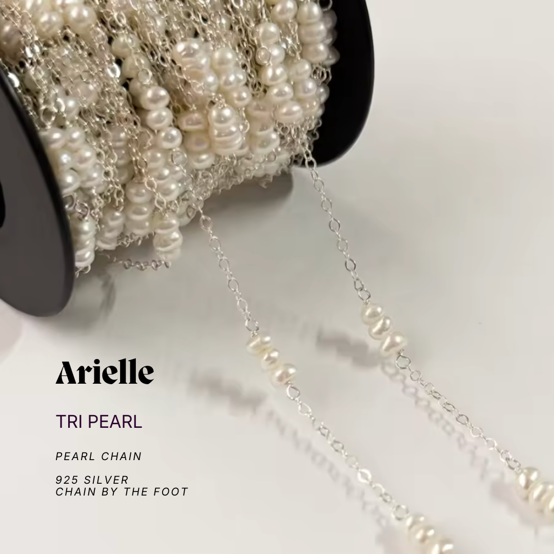 Arielle Freshwater Pearl - Chain by the Foot