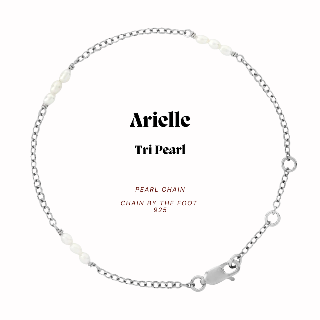 Arielle Freshwater Pearl - Chain by the Foot