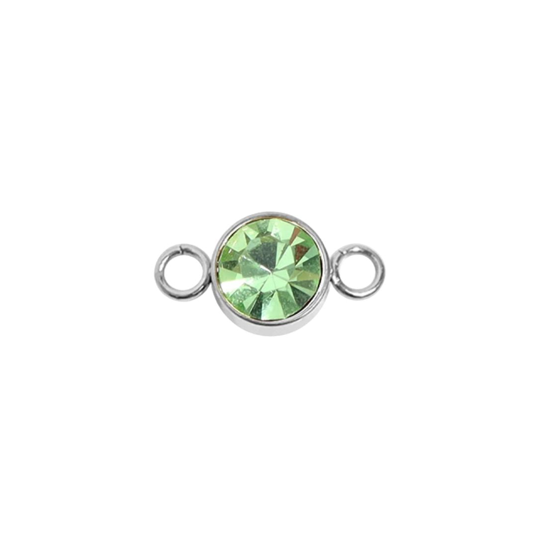 Birthstone Charm – 3mm Bezel Set